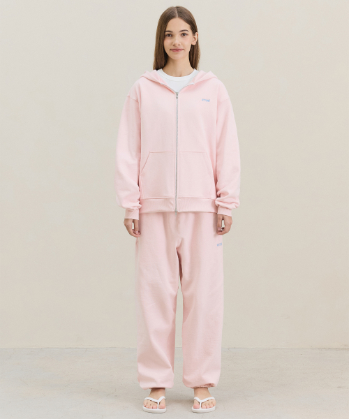 Basic Jogger Sweatpants / Pink