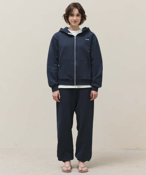 Basic Jogger Sweatpants / Navy