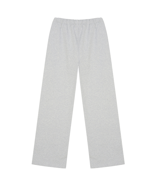 Basic Straight Sweatpants / Gray