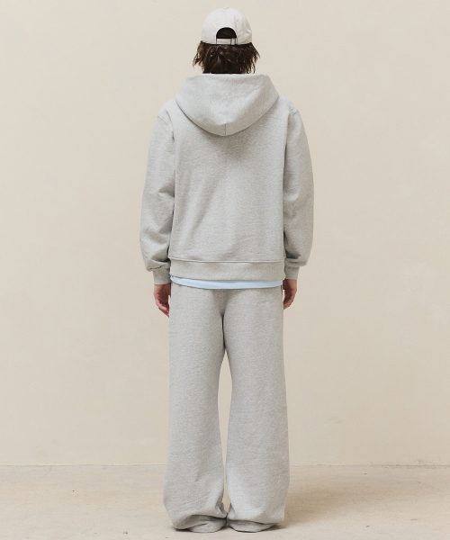 2Way Basic Zip-Up / Gray