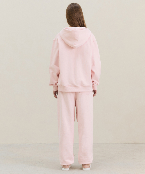2Way Basic Zip-Up / Pink