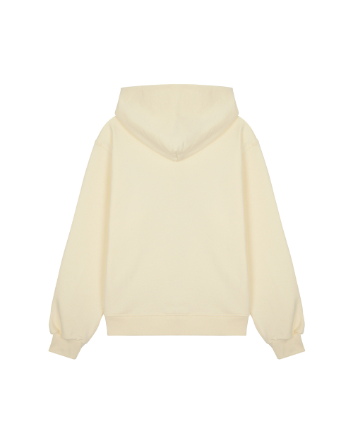 2Way Basic Zip-Up / Light Yellow