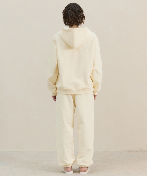 2Way Basic Zip-Up / Light Yellow