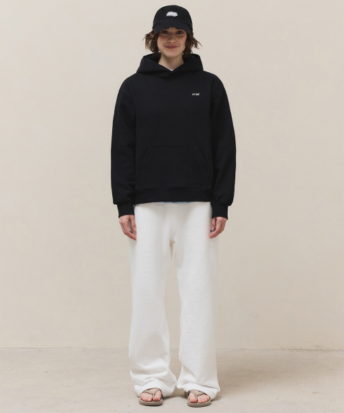 Basic Logo Hoodie / Black