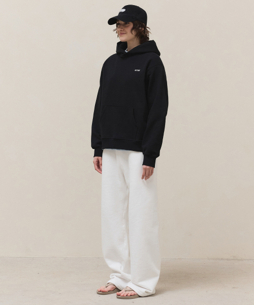 Basic Logo Hoodie / Black