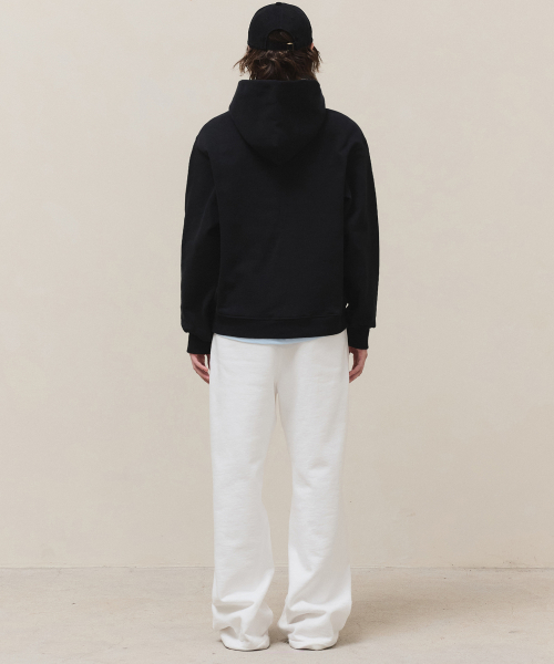 Basic Logo Hoodie / Black