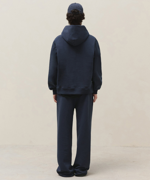Basic Logo Hoodie / Navy