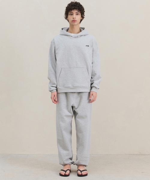 Basic Logo Hoodie / Gray