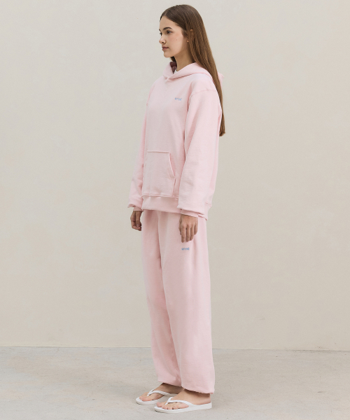 Basic Logo Hoodie / Pink