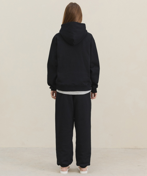 Stichi Logo Hoodie / Black