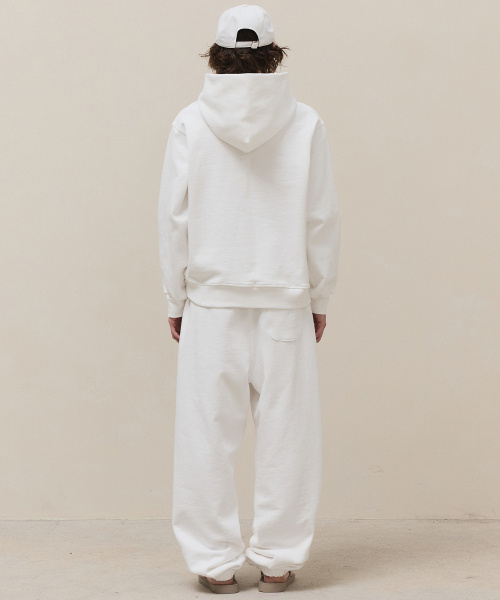 Stichi Logo Hoodie / White