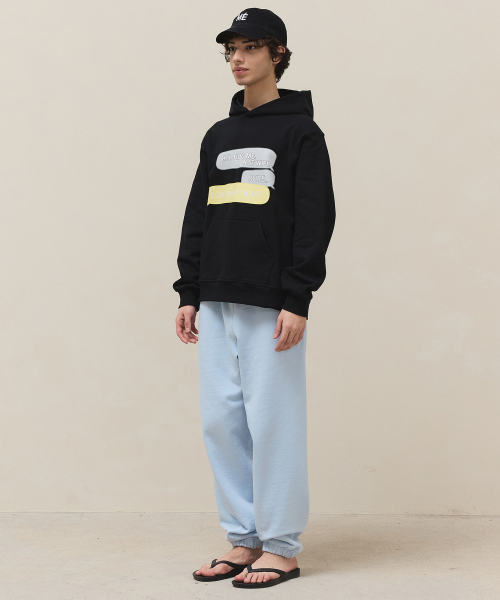 Not Wifi Message Hoodie / Black