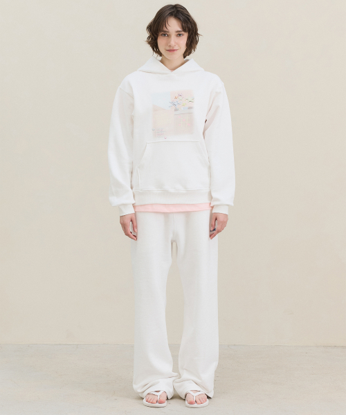 Love Moment Hoodie / White