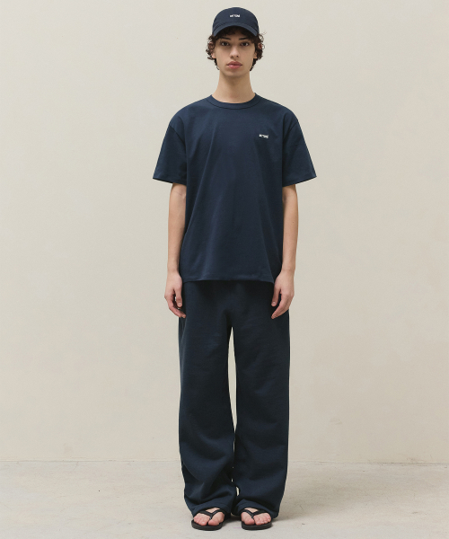 Basic Logo T-shirt / Navy