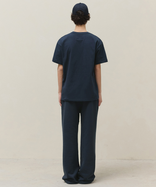 Basic Logo T-shirt / Navy