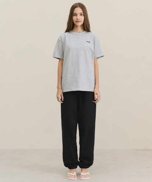 Basic Logo T-shirt / Gray