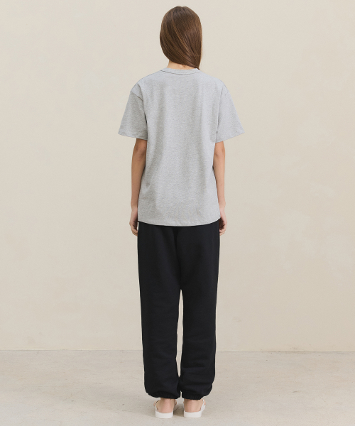 Basic Logo T-shirt / Gray