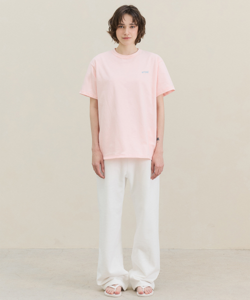 Basic Logo T-shirt / Pink