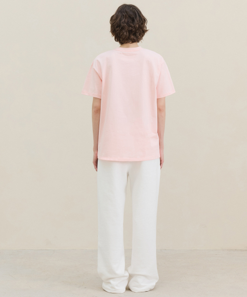 Basic Logo T-shirt / Pink