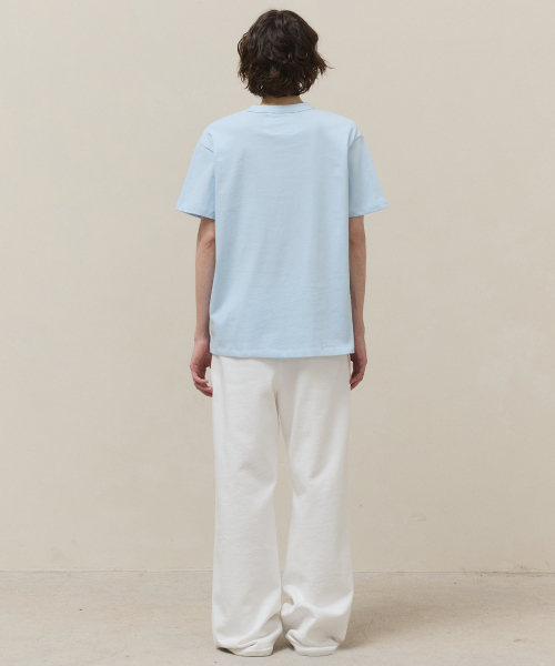 Basic Logo T-shirt / Sky Blue