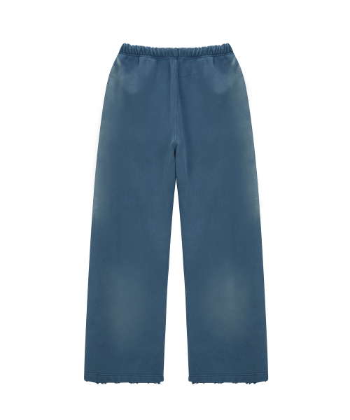 VTG WASHED STRAIGHT SWEAT PANTS / NAVY