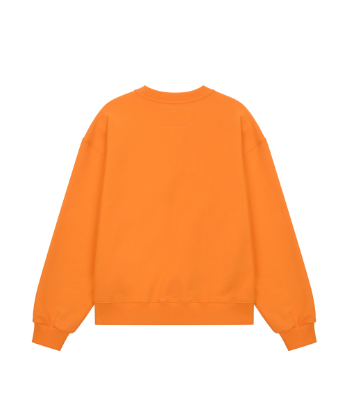 BASIC LOGO SWEATSHIRT / ORANGE