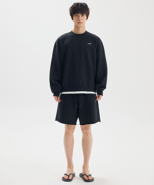 BASIC LOGO SWEATSHIRT / BLACK