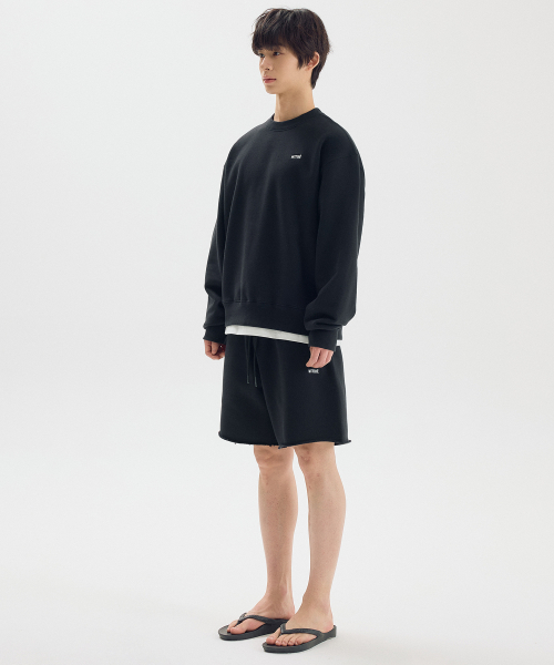 BASIC LOGO SWEATSHIRT / BLACK