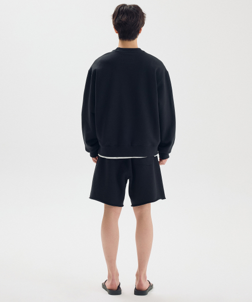 BASIC LOGO SWEATSHIRT / BLACK