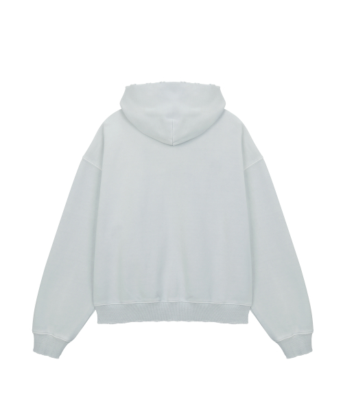 OPTIMISM VTG WASHED 2WAY ZIP-UP / LIGHT GRAY