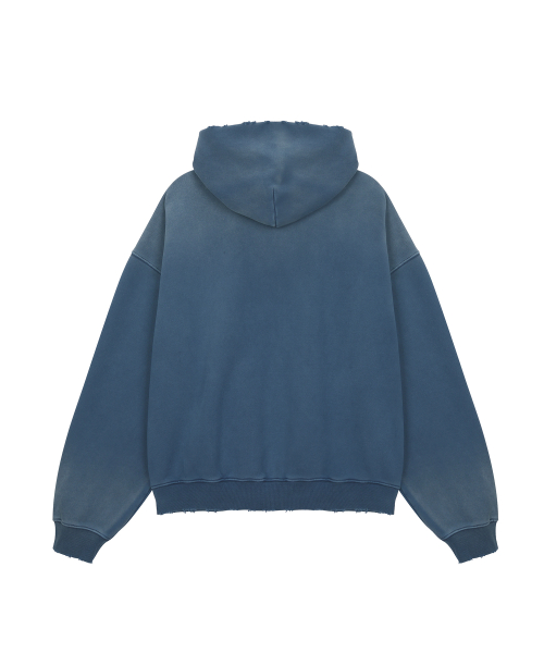 OPTIMISM VTG WASHED 2WAY ZIP-UP / NAVY