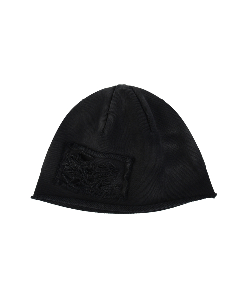 DESTROYED VTG WASHED BEANIE / BLACK