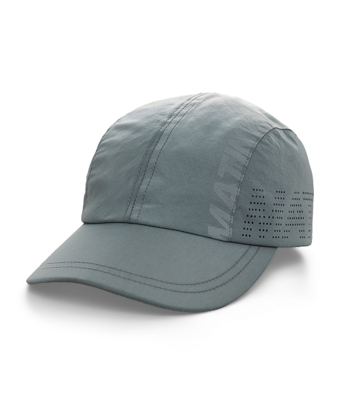 MESH LOGO SPORTY CAP IN GREY