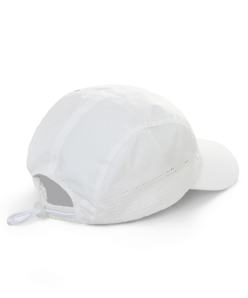 MESH LOGO SPORTY CAP IN WHITE