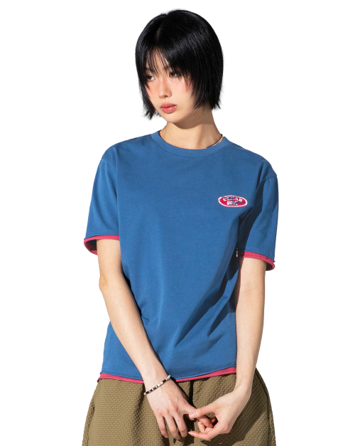 XTT155 서핑 레귤러 티셔츠 (BLUE)