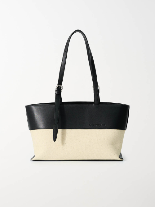 Bella Leather Canvas Bag