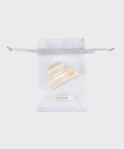 로고헤어클립 아이보리 OZ62GA301I