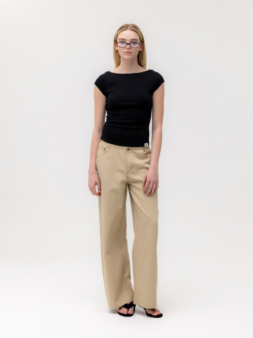 THE SAVANNA JEANS (BEIGE)