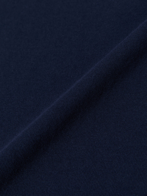 G DOUBLE SLEEVE LETTER TEE (NAVY)
