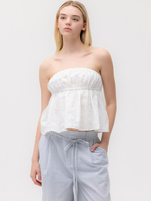 G HARBOR LINEN TUBE (WHITE)