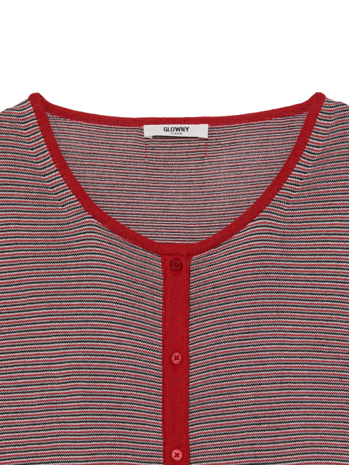 G SUMMER BREEZE CARDIGAN (RED)