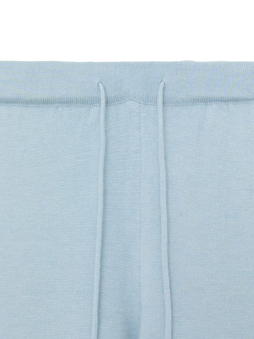 G HUG KNIT PANTS (BABY BLUE)