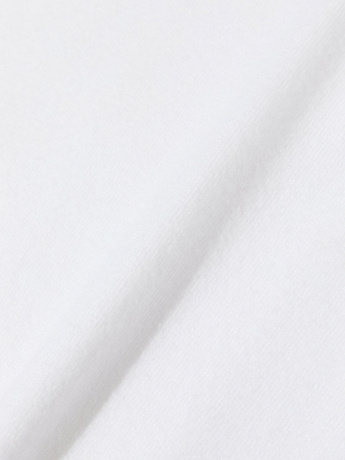 G HUG V-NECK KNIT HOODIE (WHITE)