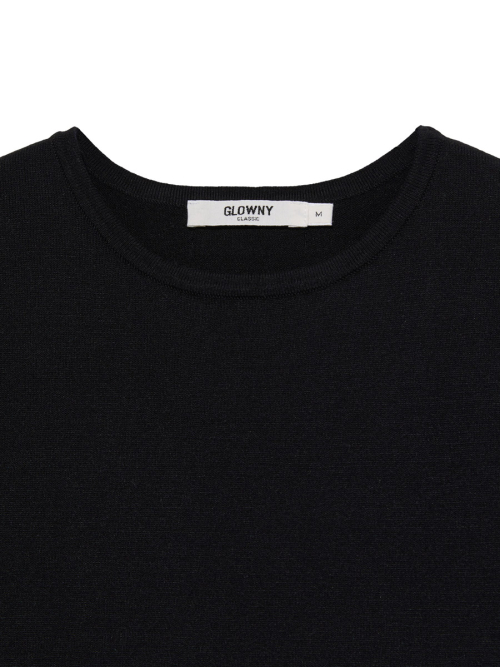 G BABY KNIT TEE (BLACK)