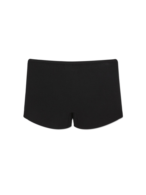G KNIT REST SHORTS (BLACK)