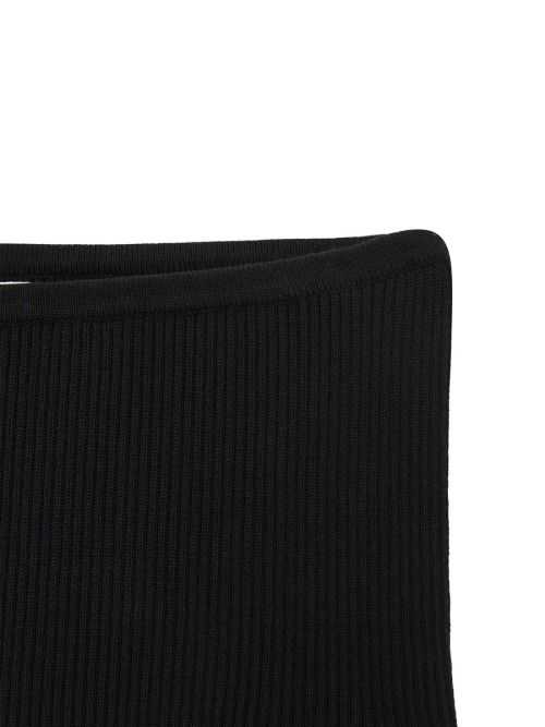 G KNIT REST SHORTS (BLACK)