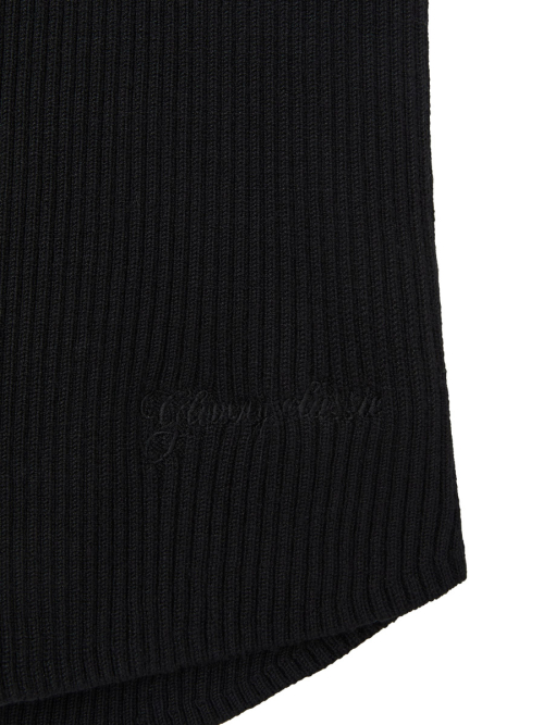 G KNIT REST SHORTS (BLACK)