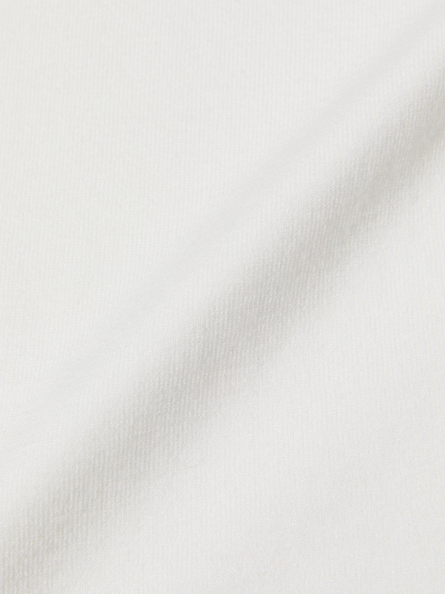 3/4 BUTTON FLY KNIT TEE (WHITE)