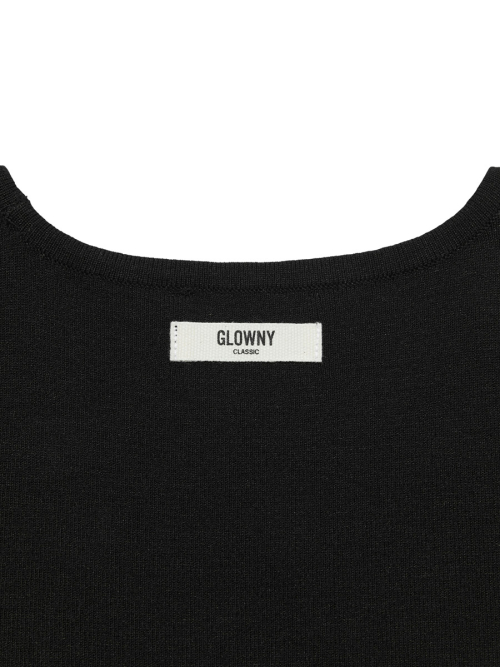 G REST KNIT SLEEVELESS (BLACK)