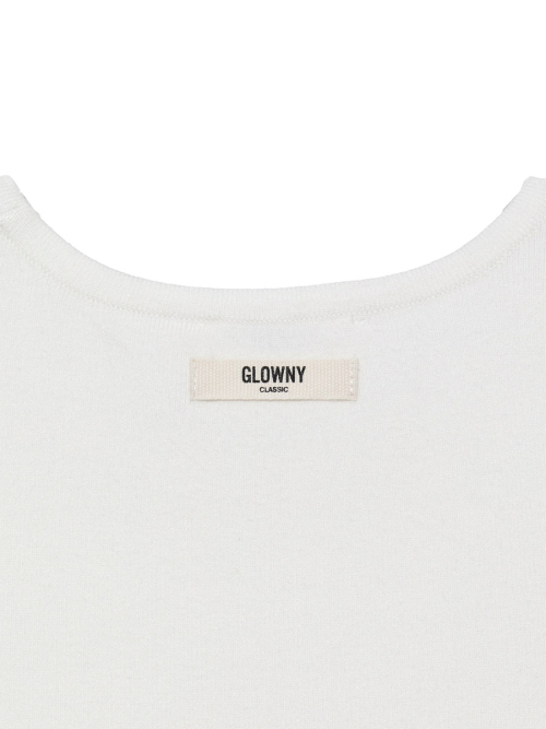 G REST KNIT SLEEVELESS (WHITE)